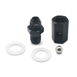 Conector de Tanque de Combustible Roscado Jiax An10, Válvula de Ventilación de Seguridad de Aluminio para Autos Modificados - Product Image 1