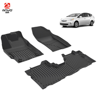 Tapis de voiture TPE toutes saisons 3D antidérapants compatibles avec Toyota Prius V 2012-2018 Tapis de sol OEM Fabriqué en Chine