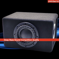 Caja de Subwoofer Pasiva para Camioneta, SUV, Automóvil, de 6.5 Pulgadas, 300W RMS, Pico de 600W, Subwoofers Portátiles de 6 Pulgadas para Automóvil