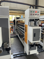Machine à fabriquer des boîtes en carton à grande vitesse, machine d'impression flexo 2 couleurs, imprimante pour carton ondulé, machine à découper