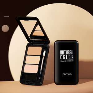 Crème de contour GECOMO pour couvrir les cicatrices d'acné, les taches, les sillons nasogéniens, embellir, éclaircir, correcteur naturel trois couleurs - Product Image 2