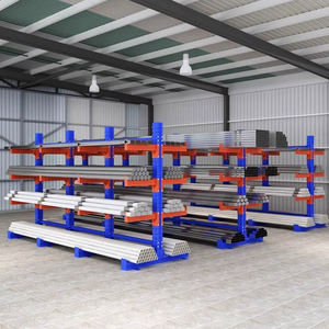 Sistema de almacén industrial de brazo ajustable Estante voladizo resistente de protección contra la corrosión de acero - Product Image 5