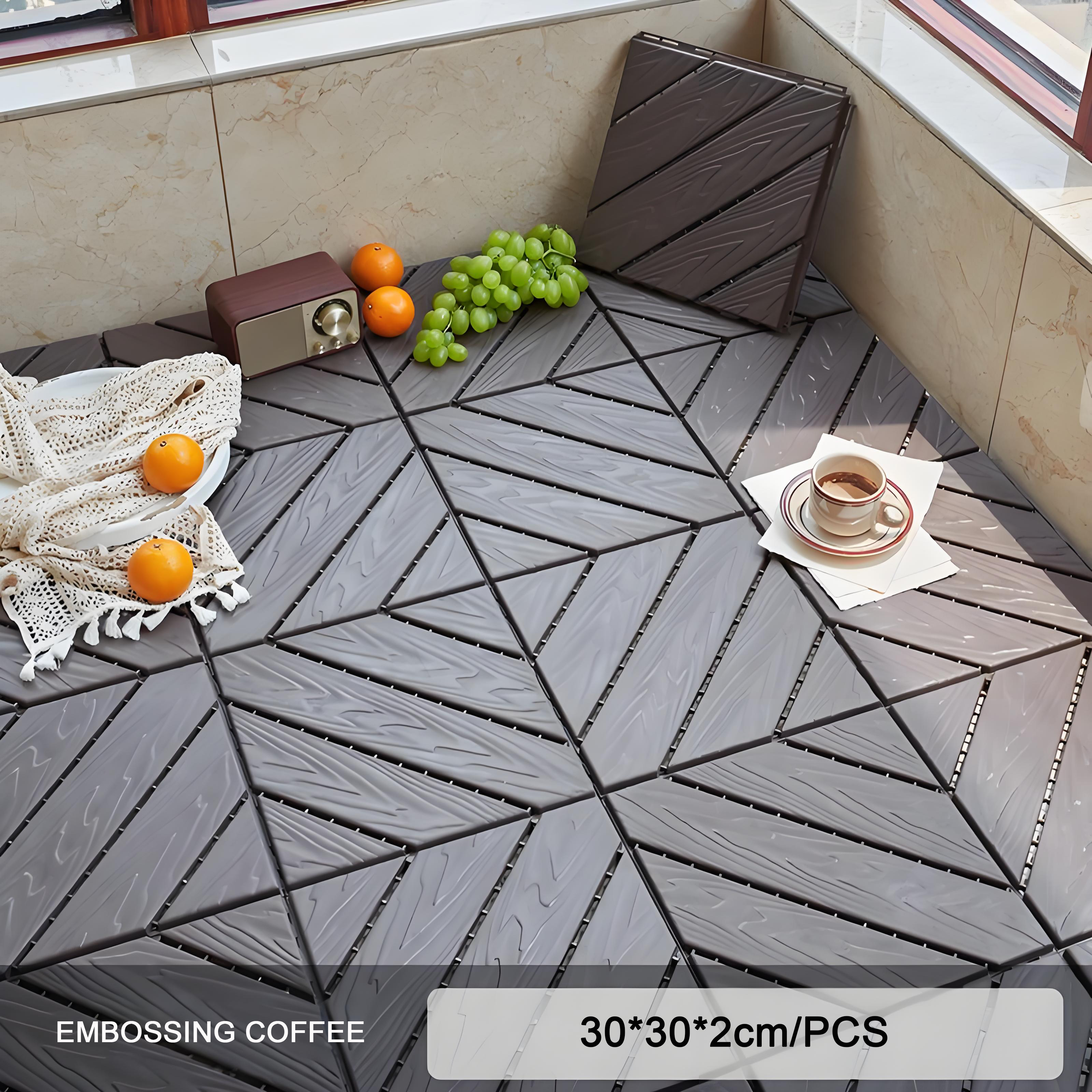 Embossing diagonal grain coffee