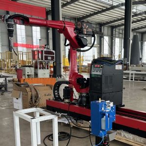 สถานีเชื่อมแบบอัตโนมัติ BORUNTE BRTIRWD2206A ที่ปรับแต่งได้ พร้อมแขนหุ่นยนต์เชื่อม TIG และชุดมอเตอร์เกียร์บ็อกซ์และชิ้นส่วนเครื่องยนต์ - Product Image 6