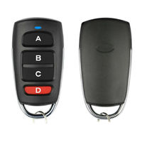 Control remoto duplicador universal de código de aprendizaje para motor de puerta de garaje inalámbrica 433 315 390, para puertas correderas, batientes y enrollables.