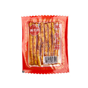 Small Fresh Soybean <strong>Tendon</strong> Snack Strips Spicy Chili Flavored Packaged in Bags for Childhood Nostalgia Bean Products - Product Image 1