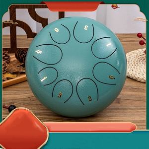 High Quality 8 Inch 8 Tone Tongue Drum Professional Performance Steel Tongue Drum <b>Percussion</b> Musical <b>Instrument</b> - Product Image 4