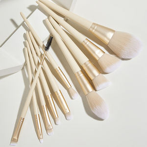 Manche en bois personnalisé à la mode maquillage brosse buissons de marque privée ensemble de pinceaux de maquillage cosmétique - Product Image 2