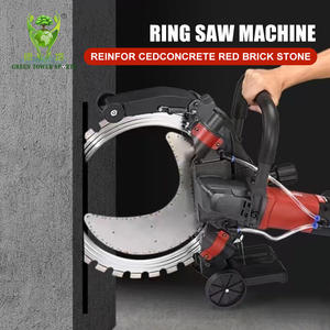 เครื่องตัดคอนกรีตไฟฟ้าแบบมือถือ เครื่องตัดผนัง เครื่องตัดคอนกรีตแบบเปียก เลื่อยวงแหวนสำหรับวัสดุคอนกรีต เครื่องตัดผนัง - Product Image 1