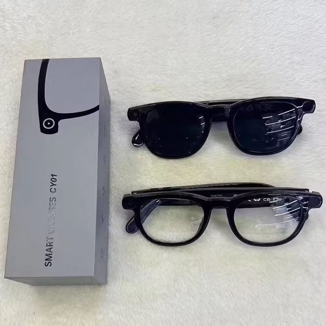 CY01 Smart Sunglasses with Camera Audio AI Translator and Video Recording Function WIFI Connectivity Eye Glasses