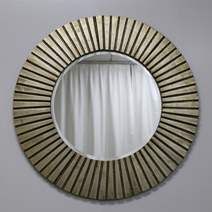 <span class=keywords><strong>Miroir</strong></span> mural antique de grande taille en or, meubles de salon, forme de <span class=keywords><strong>soleil</strong></span>, <span class=keywords><strong>miroir</strong></span> rond décoratif pour la maison - Product Image 2