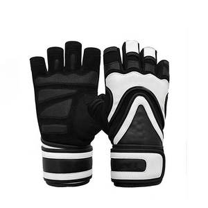 Deporte Entrenamiento Levantamiento de pesas Spandex Levantamiento de pesas Guantes de fitness Guantes Personalizados Unisex Precio barato - Product Image 4