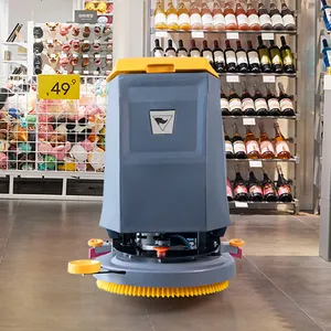 Chancee M50 Vloer Wasmachine Hand Push Industriële Commerciële Vloer Scrubber