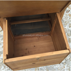 SDC013 Eco-Friendly Classic Solid Wood <b>Large</b> Chicken Coop Extra Pet House for All Seasons - Product Image 3