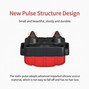 500 मीटर रिचार्जेबल प्लास्टिक फैशन कुत्ते प्रशिक्षण छाल स्टॉपर रिमोट कंट्रोल इलेक्ट्रिक शॉक वाटरप्रूफ इलेक्ट्रॉनिक कॉलर - Product Image 4