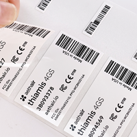 Étiquettes de codes-barres pour pneus, étiquettes personnalisées avec code QR, autocollants imperméables pour l'identification des pneus et le contrôle des stocks
