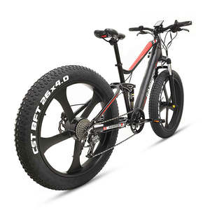 จักรยานเสือภูเขา RANDRIDE Pro-Lightweight 1000W ยางอ้วน 20AH ลิเธียม 27 สปีด ระบบกันสะเทือนเต็มรูปแบบ 750W ระยะทาง 60 ไมล์ - Product Image 1