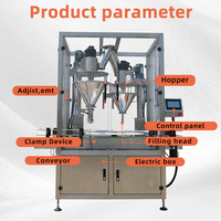 Vente directe usine de machine de remplissage automatique à vis sans fin pour poudre de café au lait, assaisonnements, épices et aliments