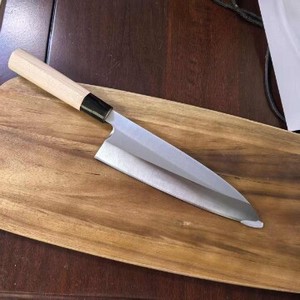 Coltello da Chef per Sashimi e Sushi in Acciaio Inossidabile Usuba <span class=keywords><strong>Deba</strong></span> con Manico in Legno d'Acero Orientabile Eco-Friendly - Product Image 4