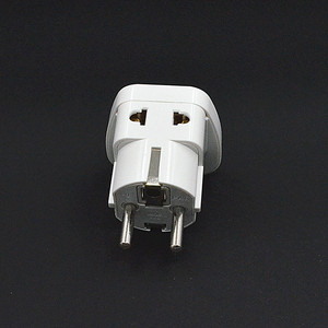 1 a 2 tipo E/F de viaje adaptador de enchufe para Rusia, Ucrania de la UE de conversión - Product Image 6
