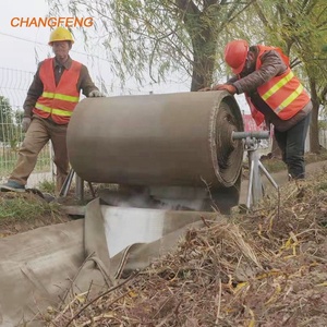 Alfombrilla compuesta de hormigón geosintético 12KG/M2 Lona de terraplén Manta de cemento de curado de hormigón para revestimiento de canal de presa - Product Image 1