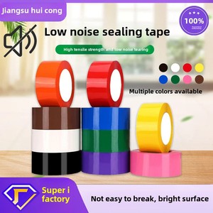 Grand rouleau de <span class=keywords><strong>ruban</strong></span> <span class=keywords><strong>adhésif</strong></span> double face en acrylique BOPP transparent, silencieux et silencieux, <span class=keywords><strong>largeur</strong></span> d'emballage en carton en 45mm 48mm - Product Image 5