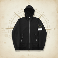 Veste zippée ample pour homme, style vintage de créateur de luxe, en coton 100% gris pierre, pour l'extérieur