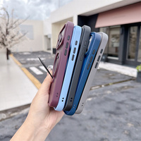 Coque magnétique tendance pour iPhone 18 Pro Max avec béquille, antichoc, fine et mate, accessoires de protection pour téléphone portable, vente en gros