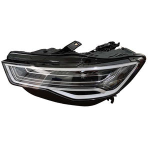 12-18 Audi A6L Full LED <span class=keywords><strong>Matrix</strong></span> C7Pa Conjunto de faros Actualización Compatible Modelo antiguo Modificado Nuevo tipo Y 6000K Color 12V - Product Image 5