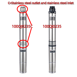 QJ 550W 0.7HP Đa-Giai Đoạn Chìm Sâu Cũng Bơm 220V Nâng Cao Dầu Ngâm Cho Thủy Lợi Nước Khai Thác Nông Nghiệp - Product Image 2