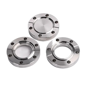 Ventana de visualización de vidrio de cuarzo de alto vacío con aislamiento CF KF ISO, hermética, de apertura rápida, con soldadura de acero inoxidable SS304, 3 años de garantía - Product Image 2