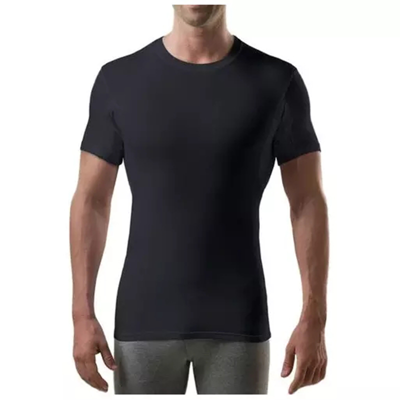 T-shirt Homme Col Rond - Noir