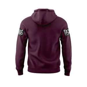 Nouveau style 2026 – Sweat-shirts de rugby pour hommes en polyester/coton, personnalisables par sublimation, anti-UV et antibactériens, vente en gros, service OEM - Product Image 6