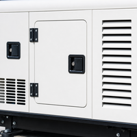 Groupe électrogène diesel insonorisé 30 kVA pour alimentation de secours résidentielle LINGGE Triphasé 400 V 50 Hz