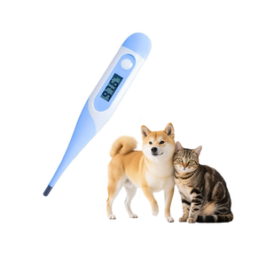 เครื่องวัดอุณหภูมิสัตว์แบบพกพา ดิจิตอล อิเล็กทรอนิกส์  ปลายซิลิโคนนุ่ม สำหรับสัตวแพทย์ - Product Image 5