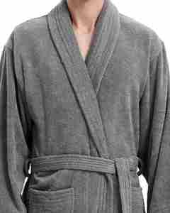 Albornoz de Baño con Cuello Kimono, 100% Algodón Terry Transpirable, para Hombre y Mujer, Cuatro Estaciones, con Logotipo Personalizado, Marca Star Hotel - Product Image 3