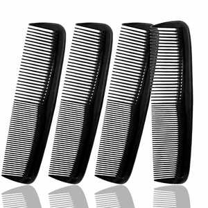Eco-friendly Disposable Double Tooth Plastic Hair <b>Comb</b> with Customized Color for Hotels - Product Image 1
