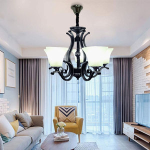 Lampadario Hotel soggiorno illuminazione nuovi prodotti in vetro contemporaneo lampadario in ferro camera da letto lampadario in ferro - Product Image 2