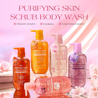 TWG OEM 520g Gel Douche Exfoliant Hydratant Parfum Durable Rose/Lavande/Sakura