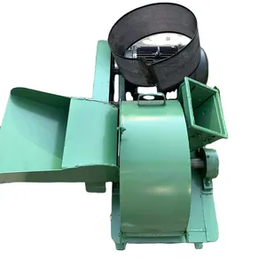 Hot sale 200-300kg/h pellet mill Self feeding 15hp diesel engine wood chipper branch shredder