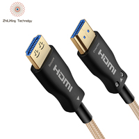 8K Glasfaser-HDMI-Kabel 5M-200M 4K 60Hz, Premium HDMI Slim und flexibel 18 Gbit/s HDCP2.2 Geeignet für Apple TV, HDTV