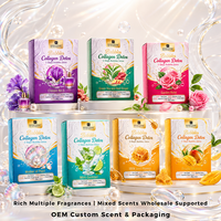 Kit de Pédicure Spa Effervescent Détoxifiant au Collagène Parfumé Salon Premium Classique N°5 pour Entreprises de Beauté et Spas (Vente en Gros)