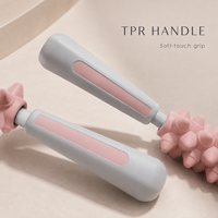 Rouleau de massage musculaire portable avec logo personnalisé, outil de libération myofasciale des tissus profonds, pour athlètes, salle de sport, fitness, récupération après l'entraînement