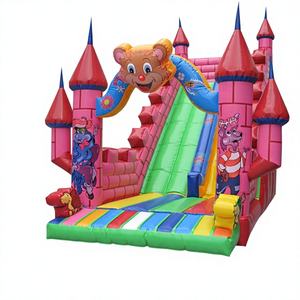 Tobogán Inflable Colorido y Divertido con Material de PVC para Todas las Edades, Alquiler Comercial para Fiestas - Product Image 1