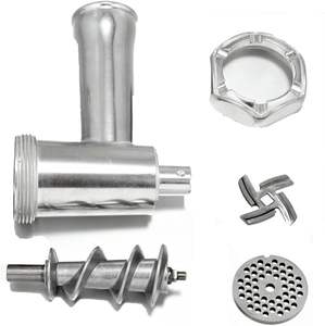 カスタマイズされたミートグラインダースペアパーツ食品グレードステンレス鋼ロストワックス鋳造ミートミンサー正確な鋳造サービス - Product Image 1