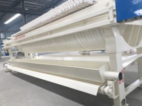 Machine de presse de filtre d'épaississement et de déshydratation de boue de déshydrateur de boue pour le traitement chimique et biologique de boue