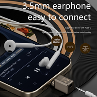 Type-C à 3.5mm adaptateur casque puce DAC HIFI haute qualité trou circulaire filaire convertisseur casque écouteur Audio adaptateur AUX