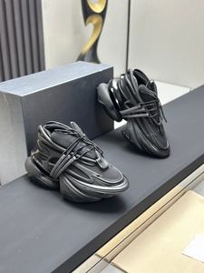 Chaussures de sport de luxe sur mesure pour hommes de haute qualité - Chaussures de marche décontractées épaisses et surélevées Balmainn - Product Image 2