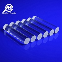 Tige de guidage de lumière en verre de quartz pour assurance qualité