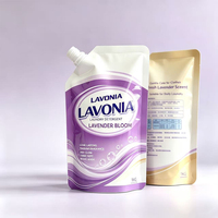 Pochette Doypack autoportante laminée PET/PE de 1L avec bec verseur pour shampoing et détergent – Services d'emballage et d'impression personnalisés